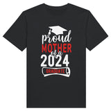 Honoring Success - Proud Mother of a 2024 Grad Tee - Charcoal - T-Shirts