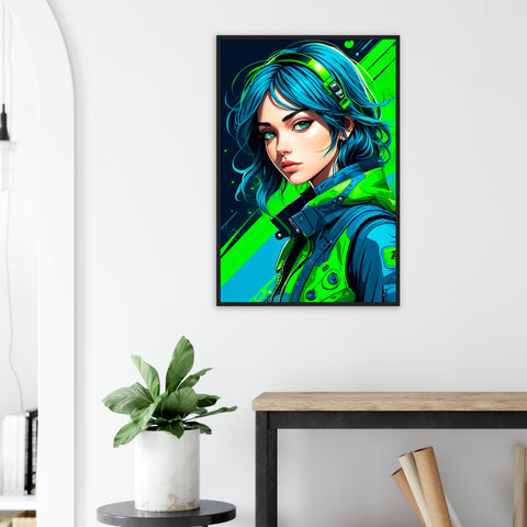 Image of Neon Dreams - Vibrant Wall Decor