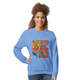 Sunflower Serenity - Celebrate Your Bond with Mom - Carolina Blue - Sweatshirts