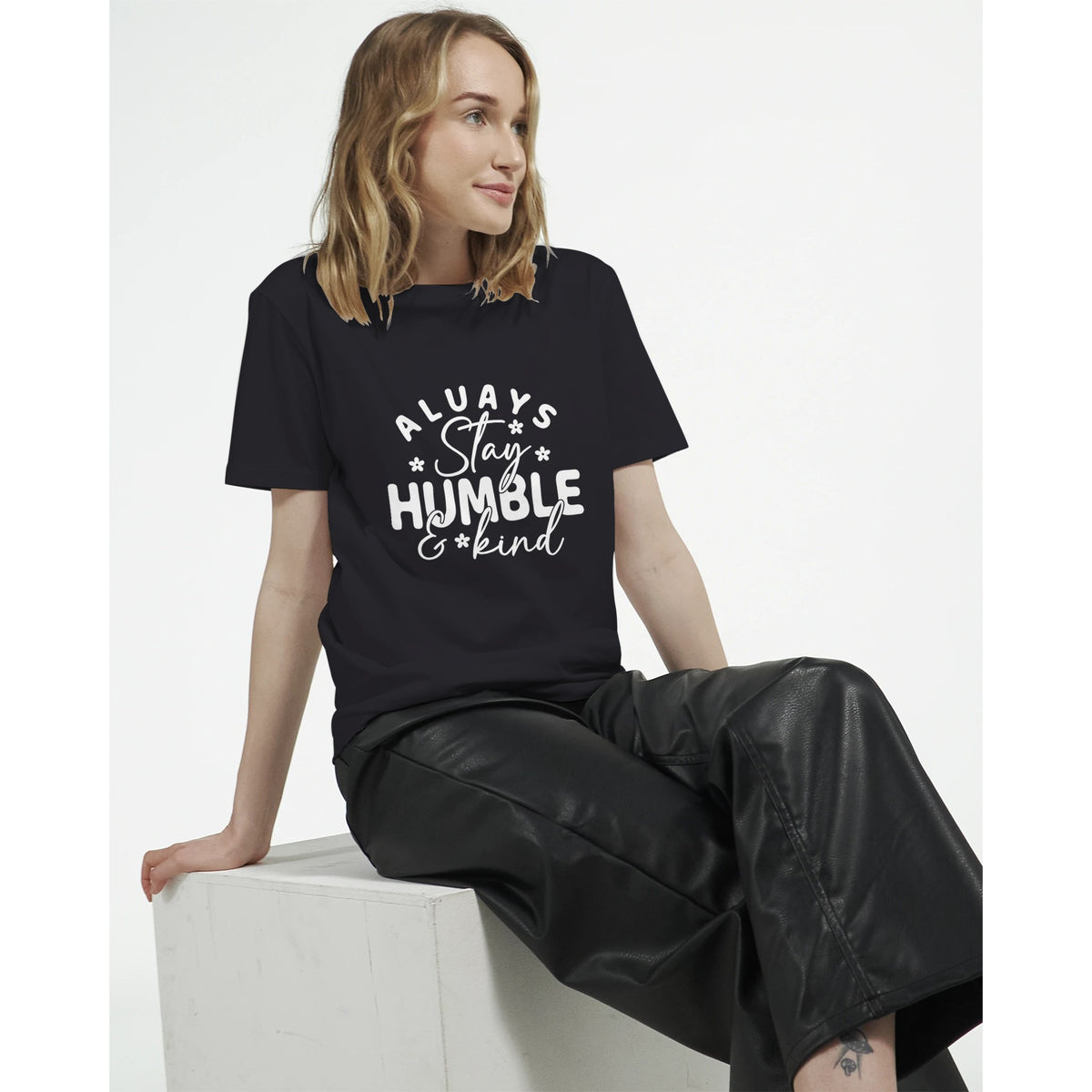 Stay Humble Tee - Embrace Kindness in Style - - T-shirts