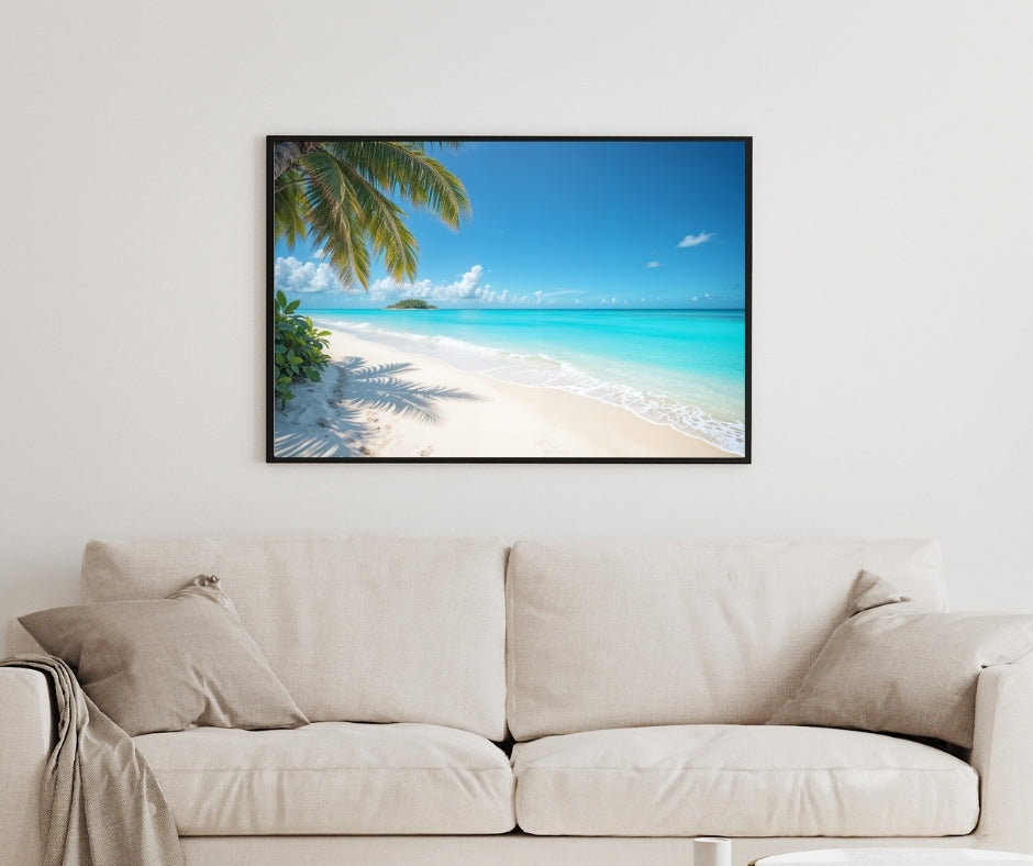 Paradise Beach - Tranquil Escape - - Framed Posters