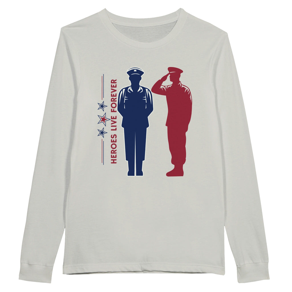 Eternal Honor – A Salute to Our Fallen Heroes - Ash - Long Sleeves T-shirts