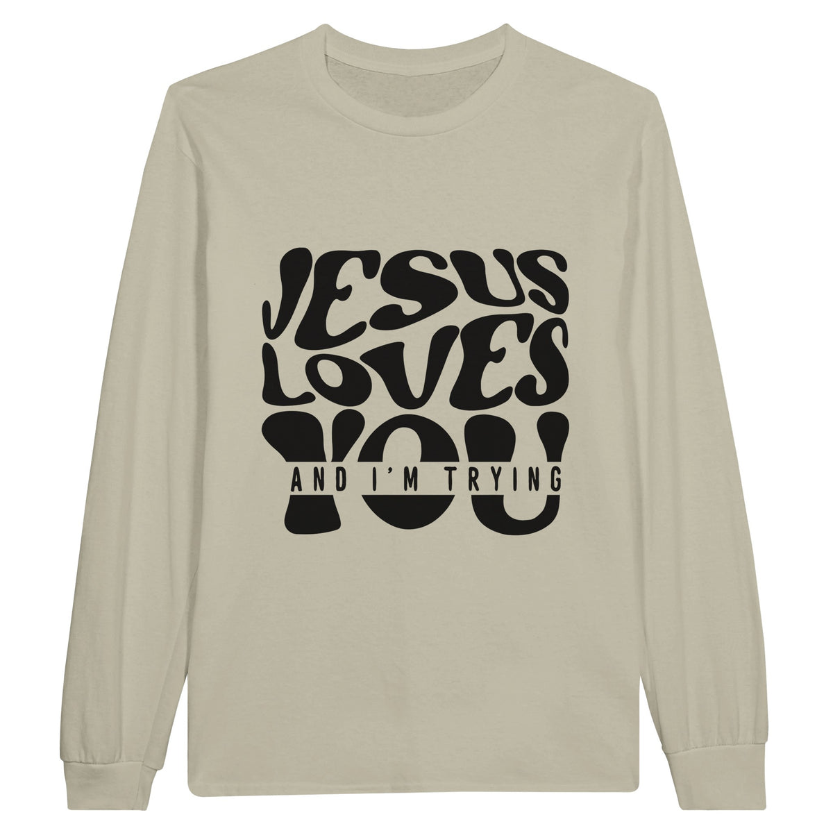 Faith in Love - Spread the Message - Sand - Long Sleeve T-shirts