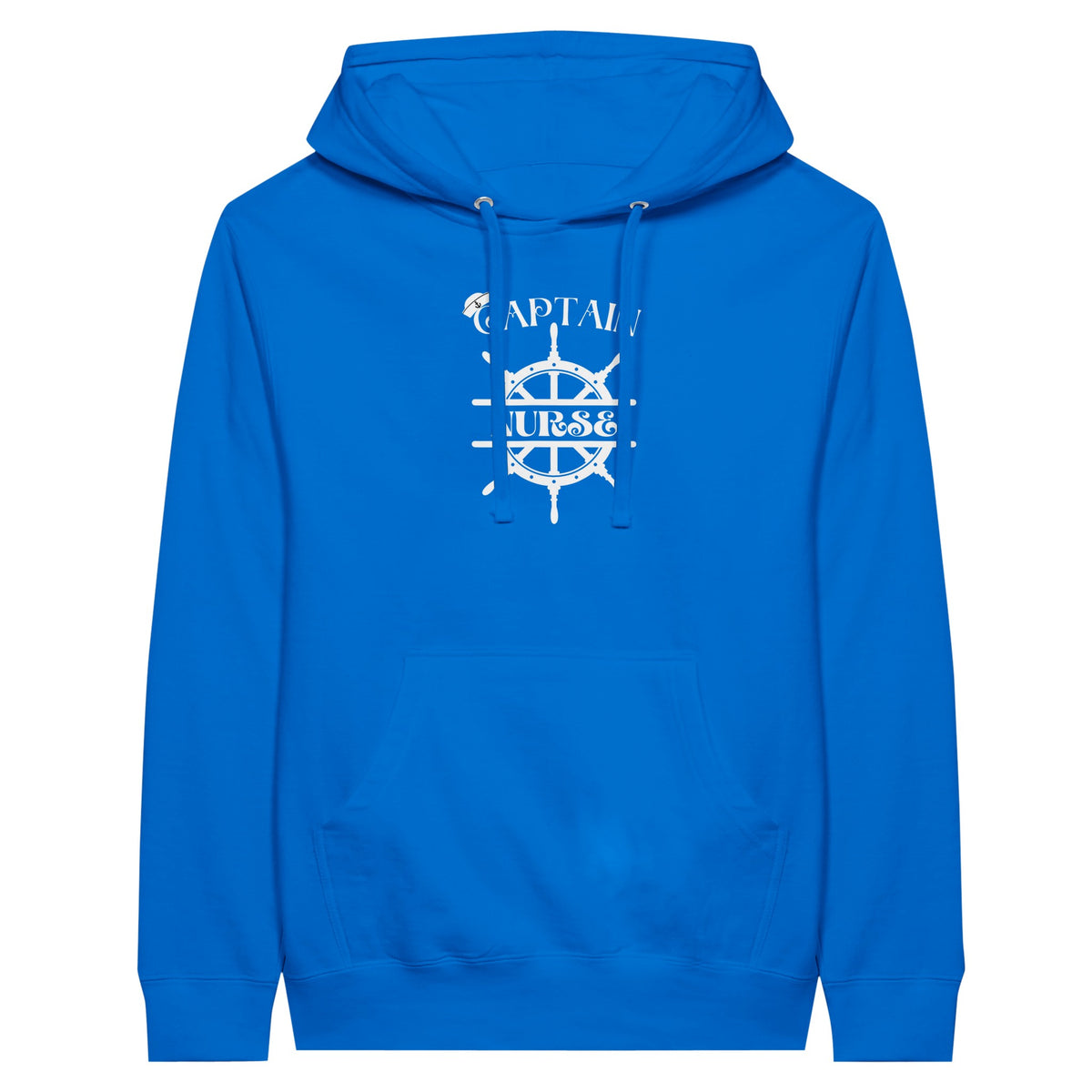 Heroic Tribute - Captain Nurse Vintage Hoodie - Royal - Pullover Hoodies