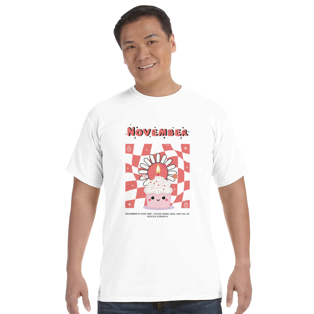 Comfort Colors Birthday Tee – A Sweet Gift for Her - November - T-Shirt