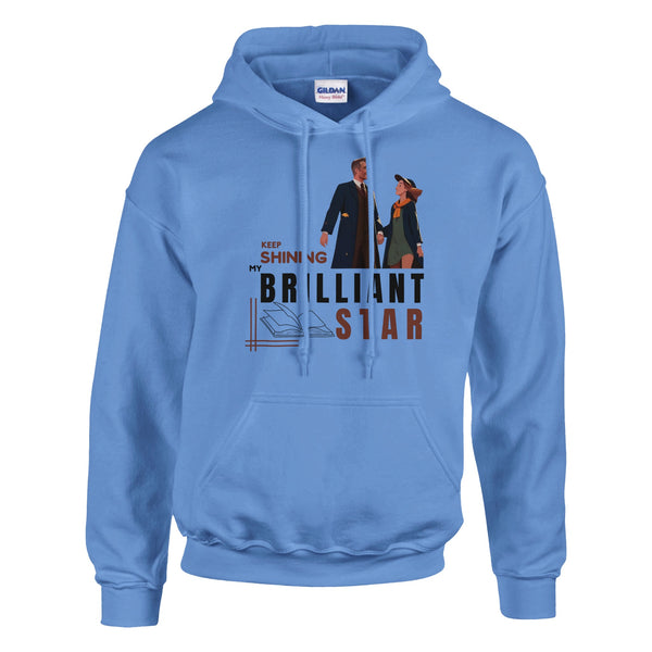 Autumn Memoirs - Your Journey Illuminated - Carolina Blue - Hoodies