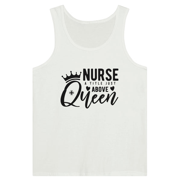 Royal Care - 'Nurse' Above Queen - White - Print Material