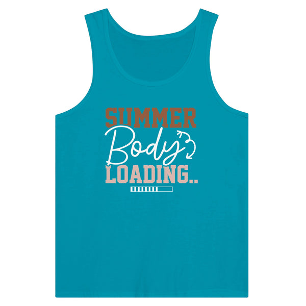 Step into Summer - Elevate Your Wardrobe with Our Trendy Tank Top - Teal - T-shirts