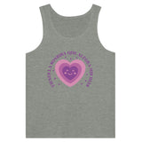 Joyful Grin - 'Tienes la Sonrisa Que Alegra Mis Días - Athletic Heather - Print Material