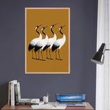 Harmony in Flight Framed Poster – Gift for Nature Lovers - Wood frame - Wooden Framed Posters