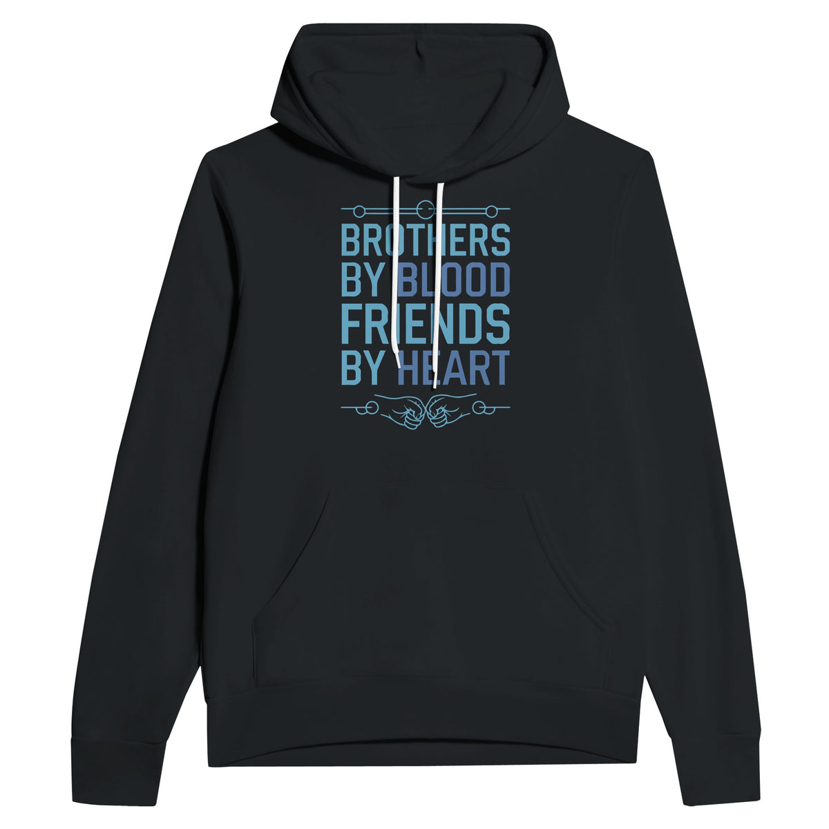 Unbreakable Bond – Brother to Brother Hoodie - Black - Hoodies