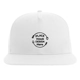 Sleek & Durable - The Customizable Ultimate Snapback - White - Cap