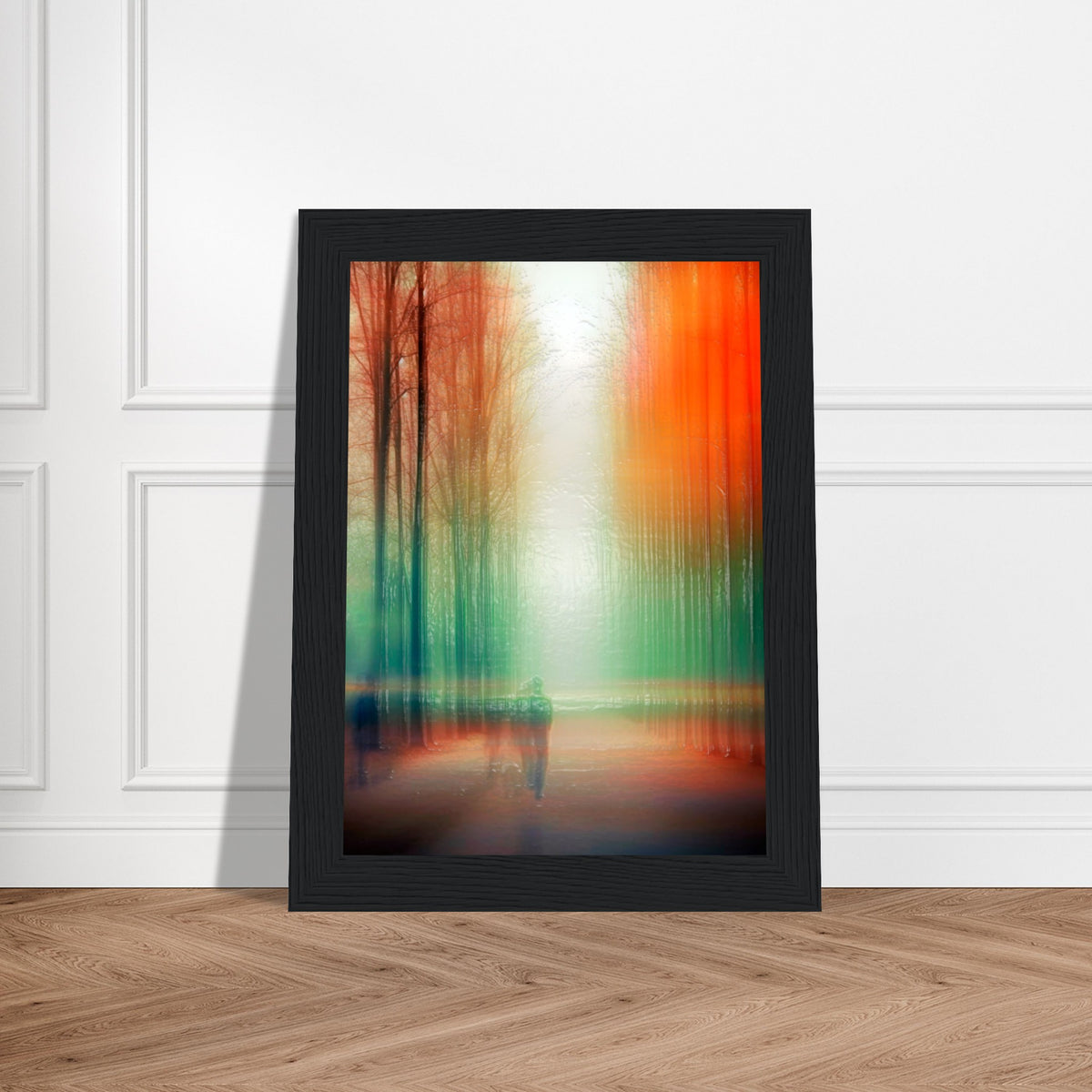 Twilight Walk Through Dreamscape - - Wooden Framed Posters