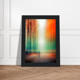 Twilight Walk Through Dreamscape - - Wooden Framed Posters