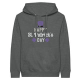 Celebrate in Style - Happy St. Patrick's Day - Premium Unisex Hoodie - Graphite Heather - Unisex Hoodies