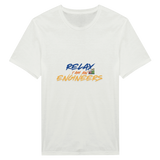 Engineered Growth - Embrace Relaxation with Our Tee - White - T-shirts