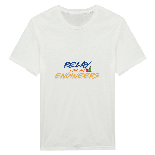 Engineered Growth - Embrace Relaxation with Our Tee - White - T-shirts