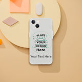 Sleek and Durable - The Perfect Customizable iPhone Flexi Case - iPhone 13 - Print Material