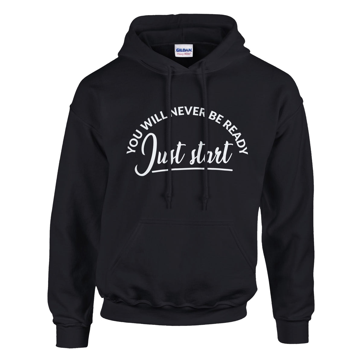 Courageous Commencement - Inspirational Fashion - Black - Hoodies