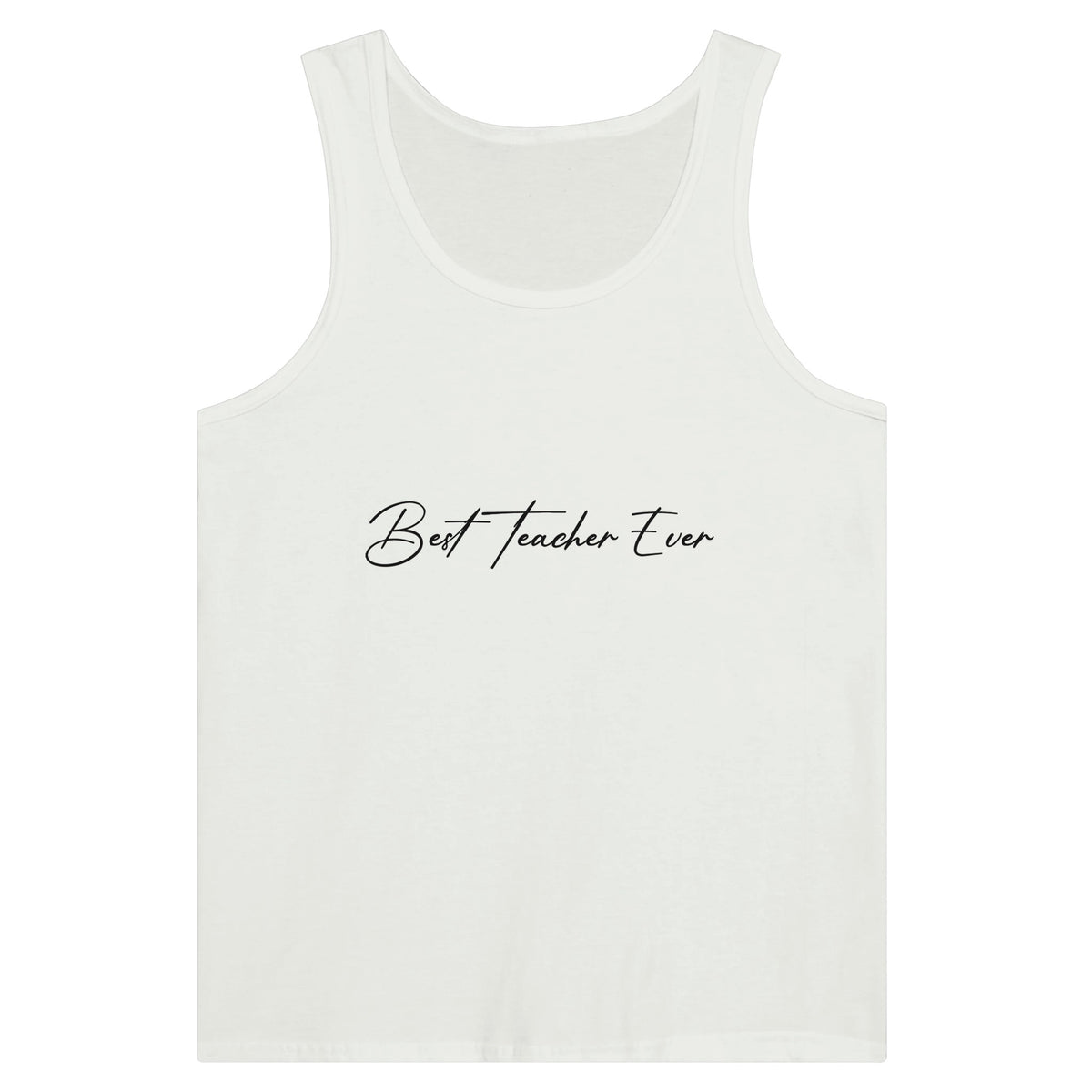 Excellence Embodied - Tribute to the Best Teacher Ever - White - Tank Tops