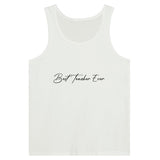 Excellence Embodied - Tribute to the Best Teacher Ever - White - Tank Tops