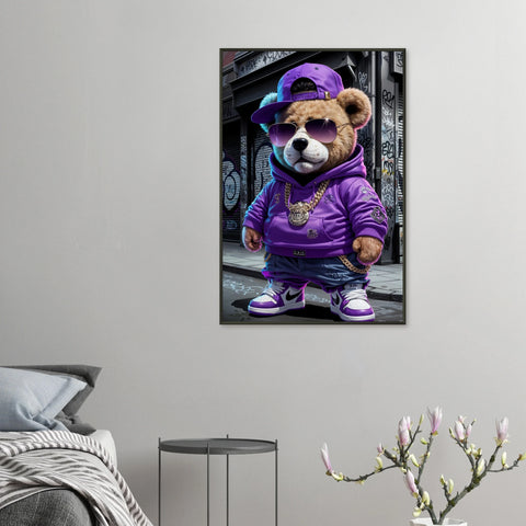 Image of Street Style Bear Memory Art - Cool & Classic
