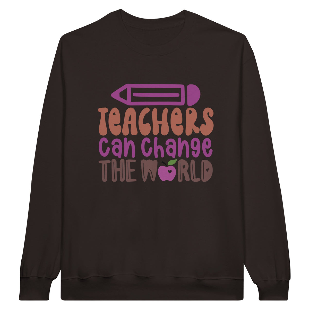 Inspire, Educate, Transform - Celebrate Teachers with Style - Dark Chocolate - Print Material