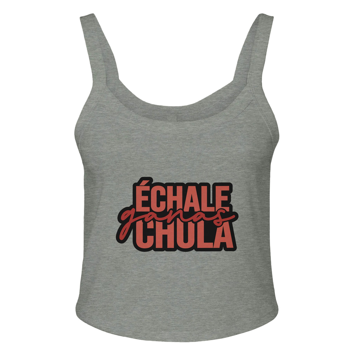 Chula Spirit - Motivational Design - Athletic Heather - Tank Tops