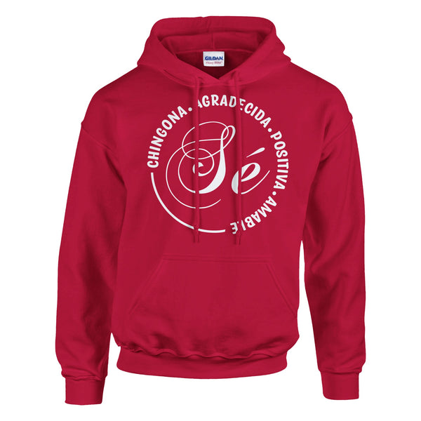 Strength in Kindness - CHINGONA Statement Pieces - Red - Hoodies