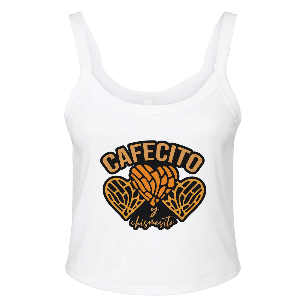 Coffee & Gossip Vibes - Start Your Day Right - solid wht blend - Tank Tops