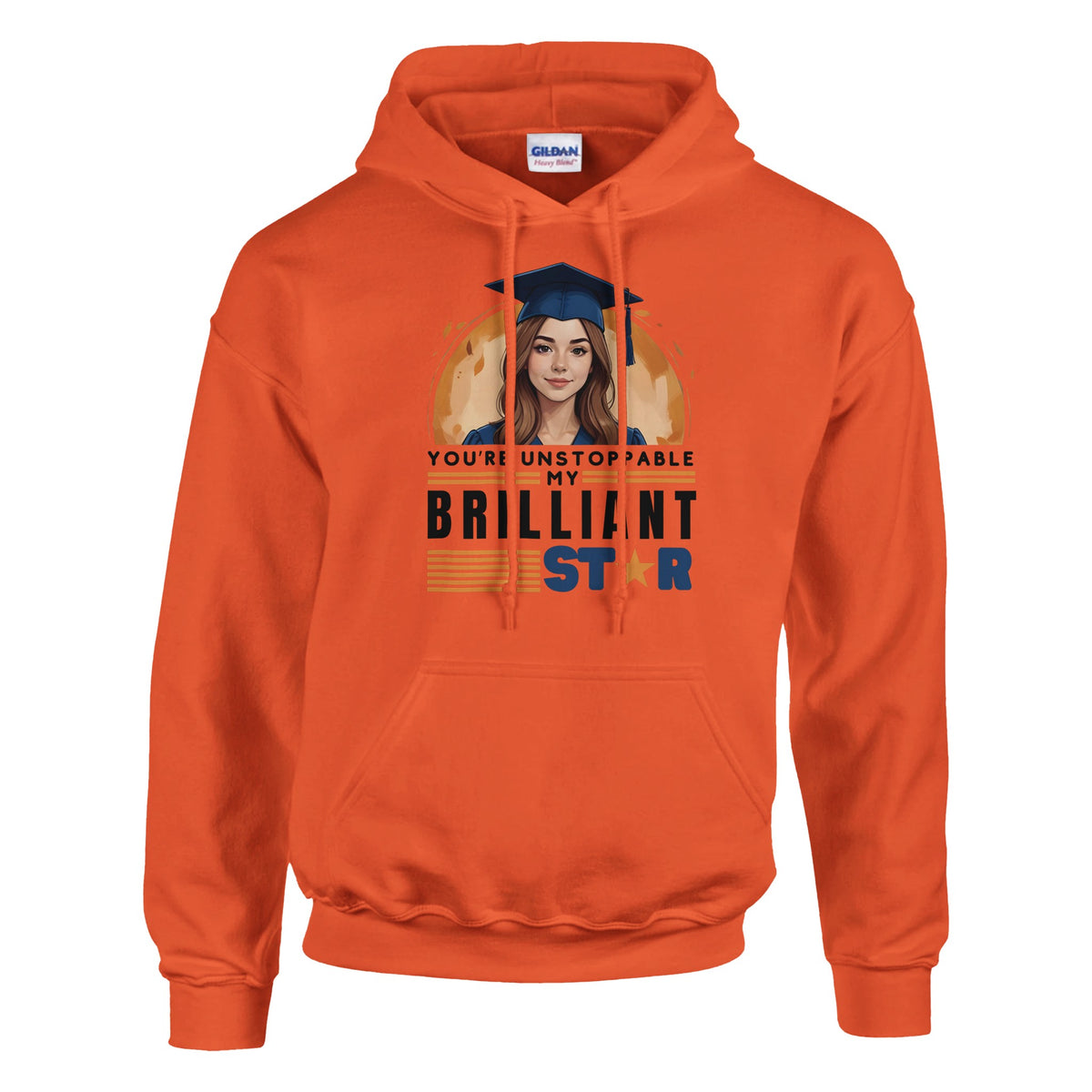 Bright Future - The Graduate’s Keepsake Hoodie - Orange - Hoodies