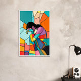 Gift of Reflection – Premium Framed Poster - White frame - Wooden Framed Posters