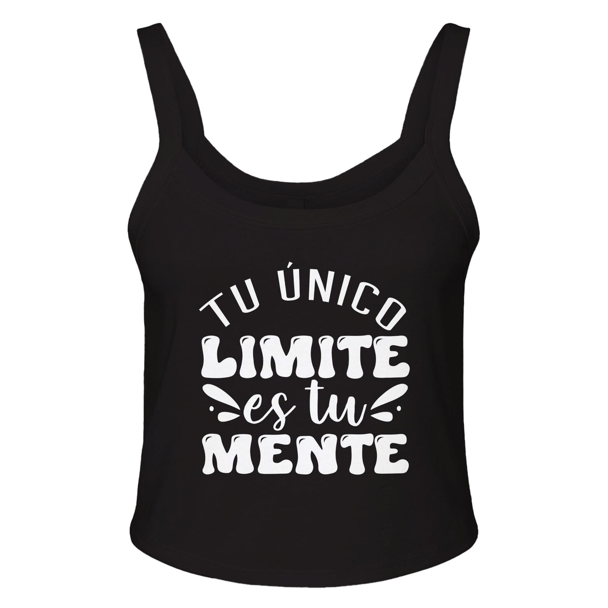 Tu Único Límite - Empower Your Mind - solid blk blend - Print Material