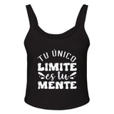 Tu Único Límite - Empower Your Mind - solid blk blend - Print Material