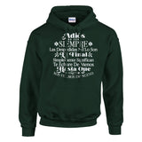 Memories Never Goodbye - Carry Them on Your Hoodie - Forest Green - Hoodies