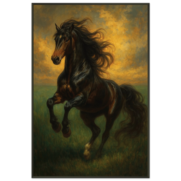 Spirit of Freedom – Horse Metal Framed Poster Gift - Default Title - Metal Framed Posters