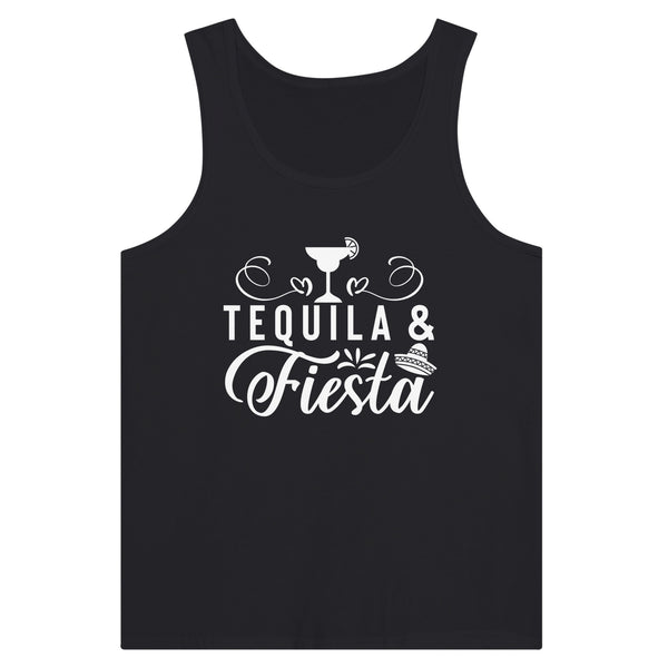 Fiesta Flavor - Tequila & Celebration - Black - Tank Tops