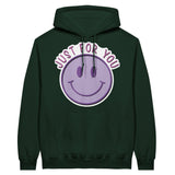 Embrace the Joy - Just for You - Unisex Pullover Hoodie - Forest Green - Hoodies