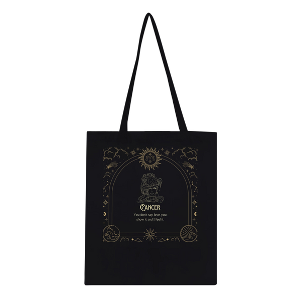 Astrology Tote Bag for Aries to Pisces Souls - Cancer - Tote Bags
