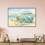 Gift Coastal Memories – Metal Framed Beach Poster - - Metal Framed Posters