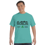 Dublin Dreams - Iconic Skyline Tee - chalky mint - T-shirts