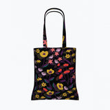 Blooming Elegance Tote - Nature's Color Palette - - Tote Bags