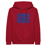 The Heartbeat of Care - Nurse Pullover Hoodie - Red - Hoodies