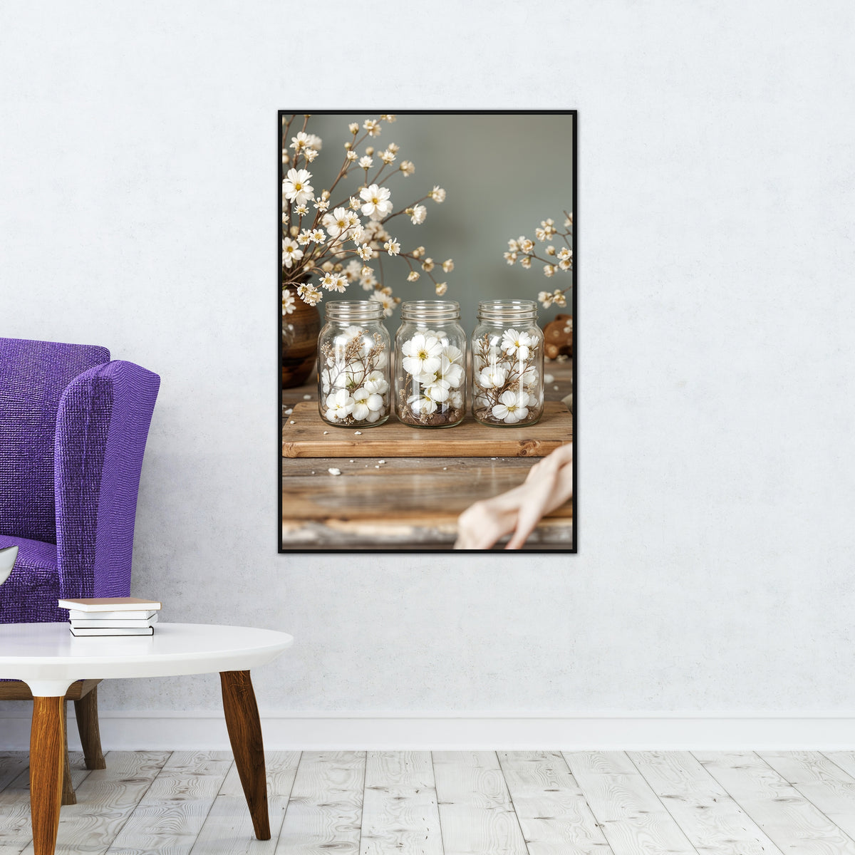 Preserved Elegance in Glass - 16x24 - Framed Posters