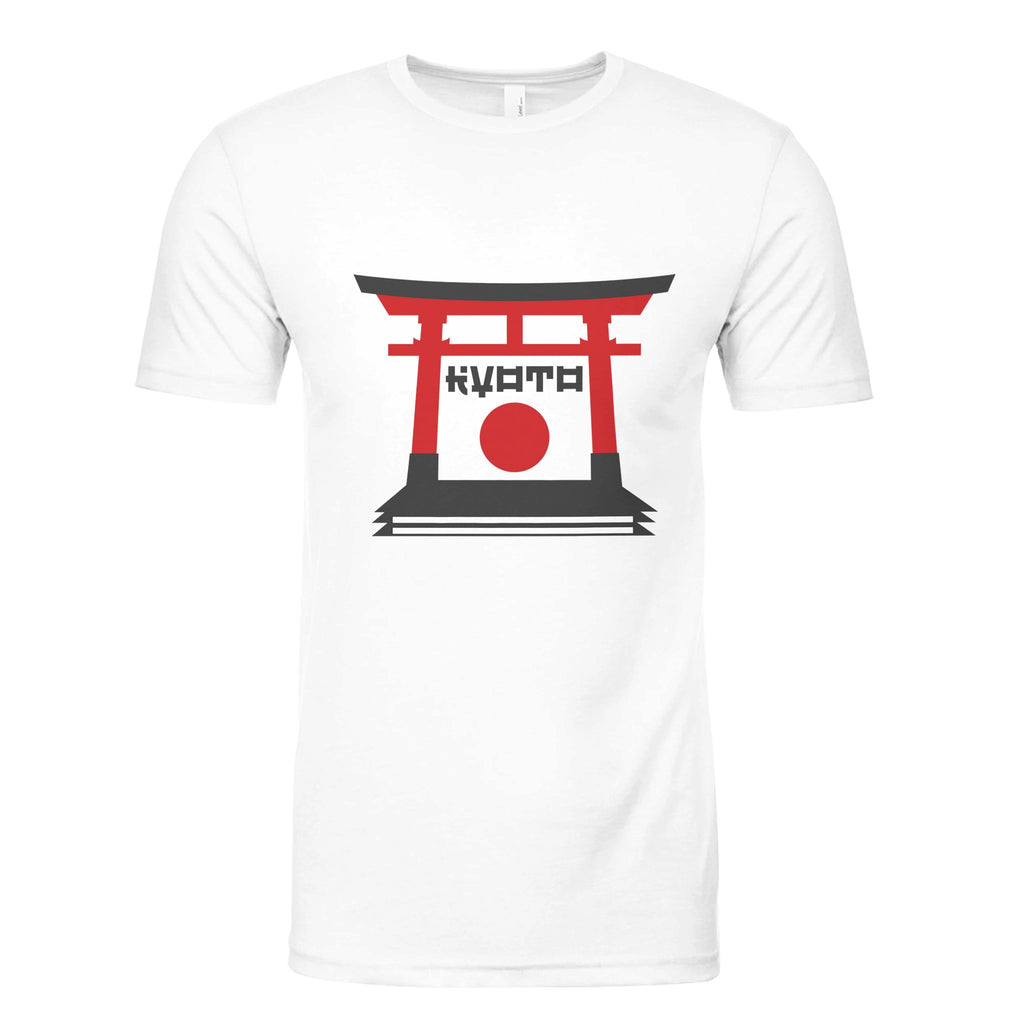 Gateway to Kyoto - Timeless Design - White - T-Shirts