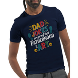 Fatherhood Is Art – Bella + Canvas Dad Shirt - - T-shirts