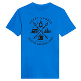 Campfire Bliss - Happy Camper Marshmallows - Royal - Crewneck T.shirts