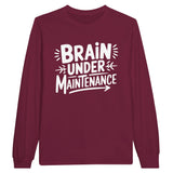 Work Humour Long-sleeve T-shirt for Colleagues - Maroon - Long Sleeves T-shirts