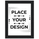 13x18 cm / 5x7″ / Black frame / Ready-to-hang