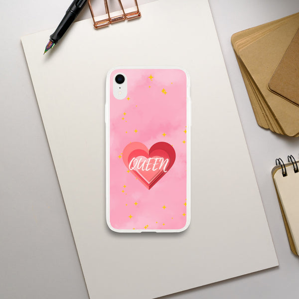 Royal Love Duo - King & Queen Heart iPhone Case - - Tech Accessories